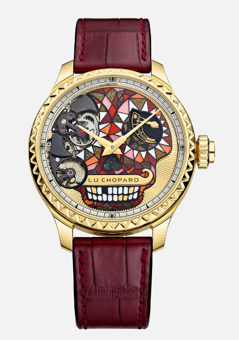 Best Chopard L.U.C FULL STRIKE ‘DÍA DE LOS MUERTOS’ 161947-0001 Replica Watch